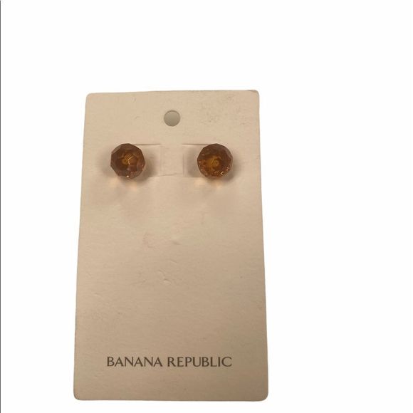 Banana Republic Jewelry - Banana Republic Amber Studs